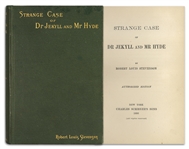 First Edition of Robert Louis Stevensons Classic Strange Case of Dr Jekyll and Mr Hyde -- Near Fine Condition